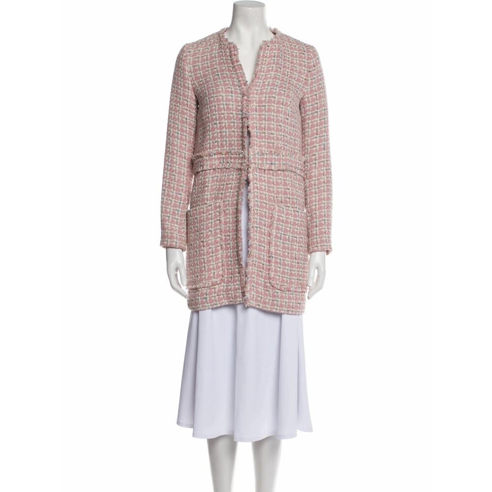 Pink Tweed Coat